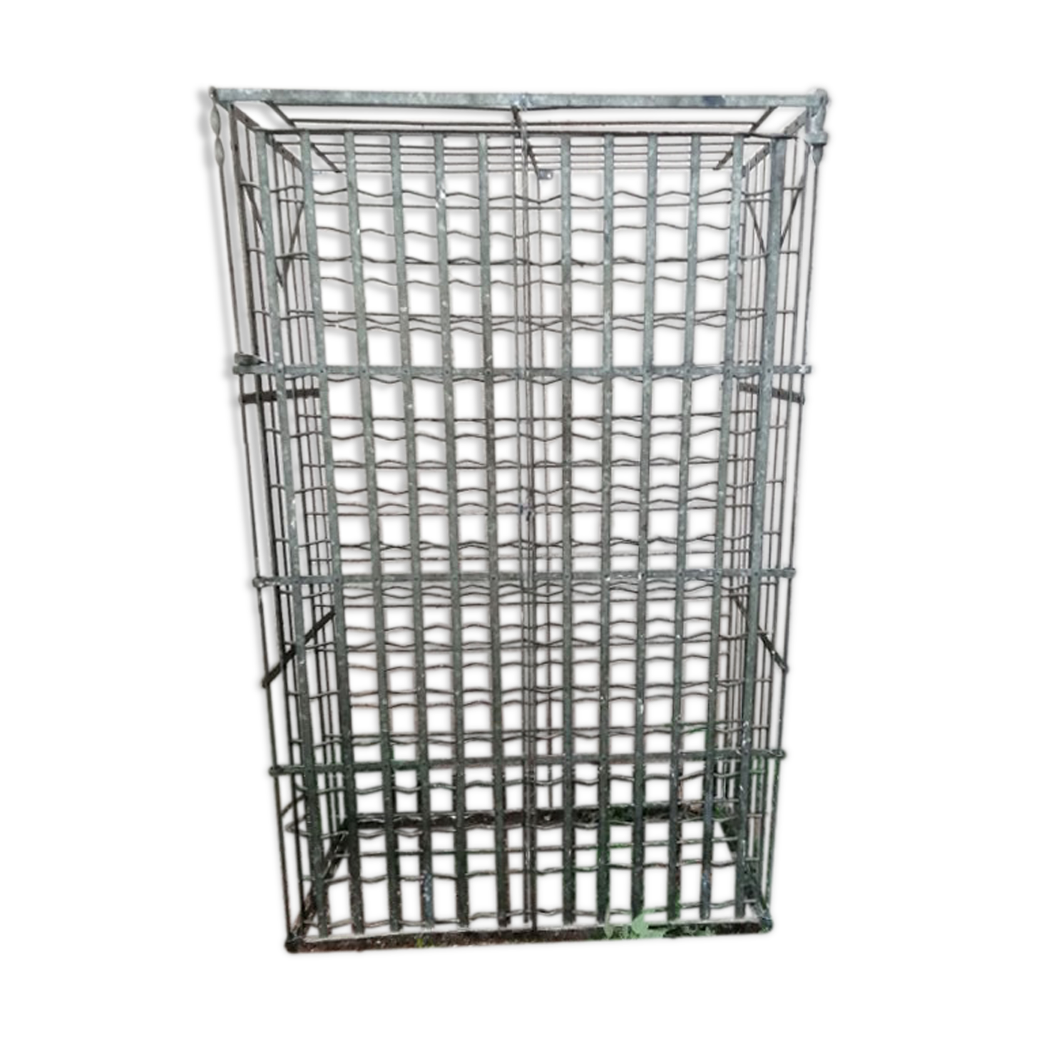 Old iron bottle storage