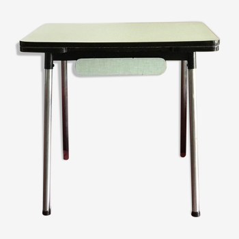 Almond green formica table