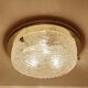 Vintage Murano Glass Flush Mount Light, 1970s