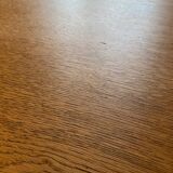 Vintage wooden portfolio table