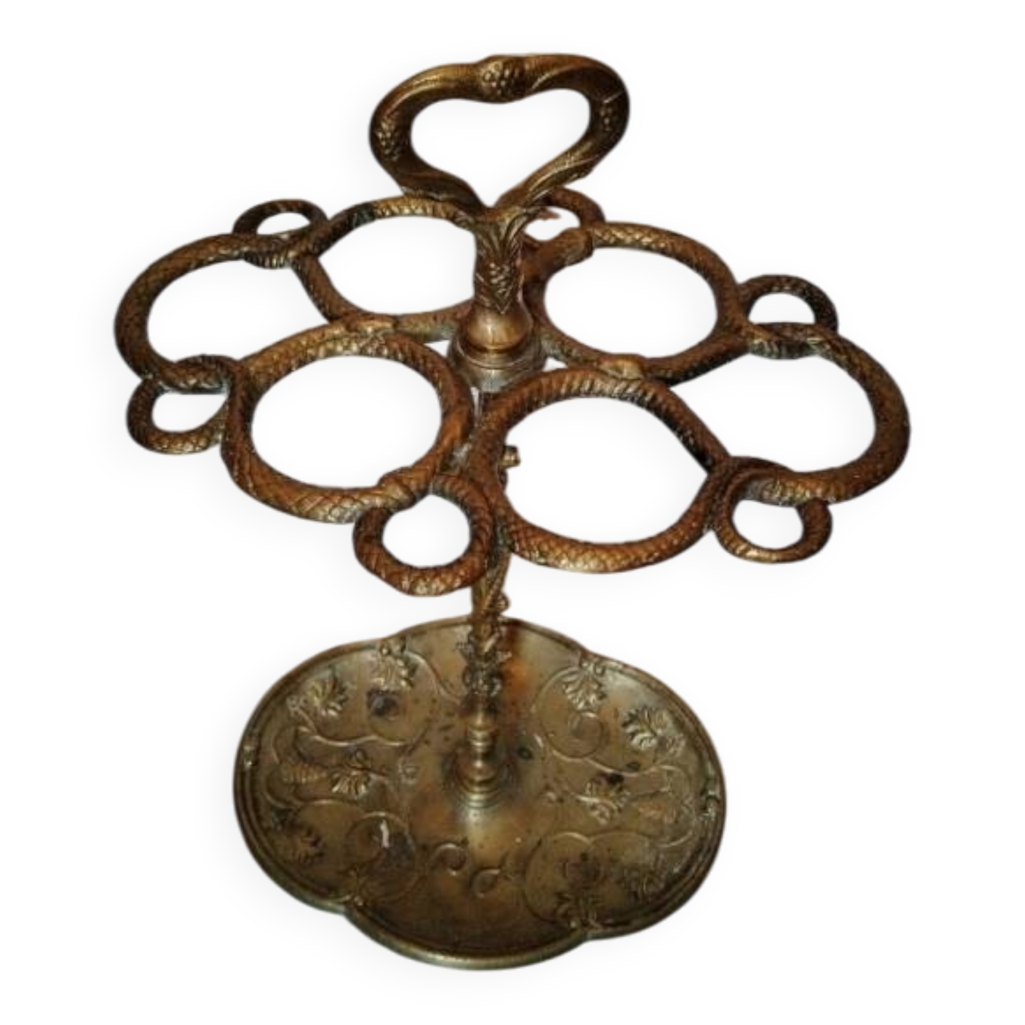 Bronze umbrella stand