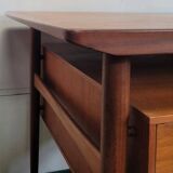 Danish teak desk by Kai Kristiansen