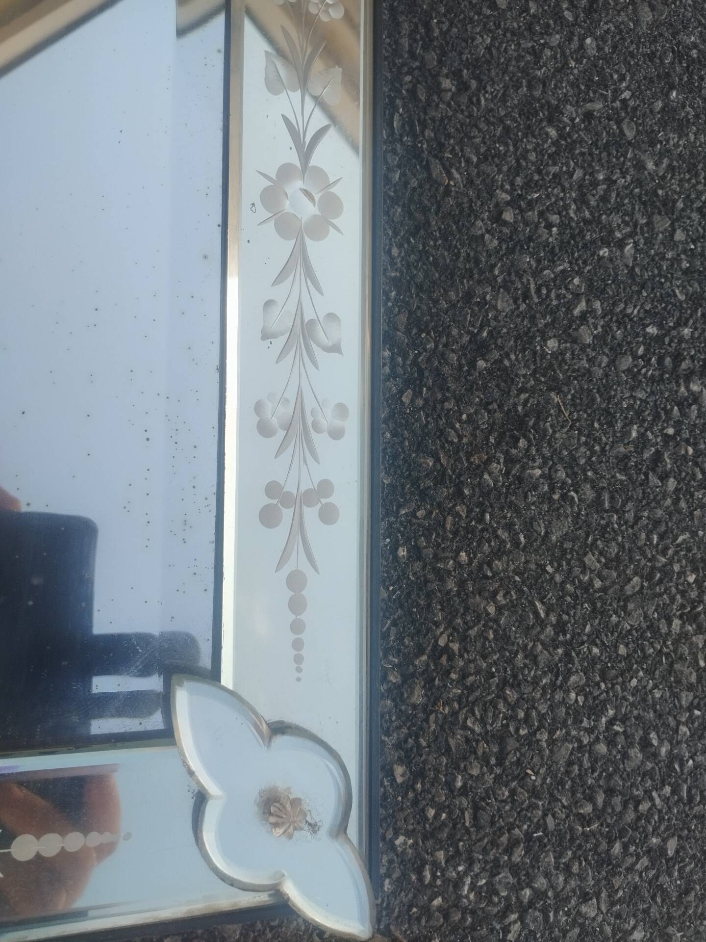 Antique Venetian mirror