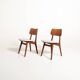Pair of chairs by Arne Hovmand-Olsen for Boltinge, 1960s