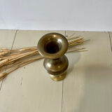Vase en laiton gravé