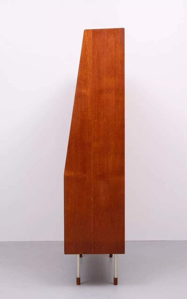 Meuble et bureau/bar en teck danois, par Arne Vodder, années 1960