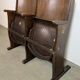 Vintage two-seat cinema bench from ton, 1960s