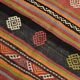 6x12 Long Wide Red Striped Kilim Rug,  190x356Cm