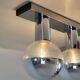 Set of 3 Space Age wall lamps by Motoko Ishii for Staff Leuchten