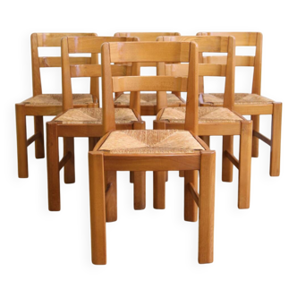 Chaises x6 - Maison Regain