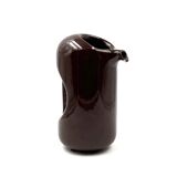 Mid-century modern brown ceramic vase / jug, Il Picchio Italy 1970s