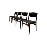 Ensemble de 4 chaises vintage