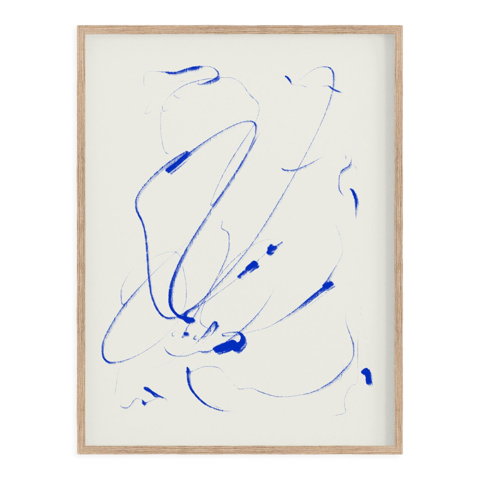 Abstract painting giclee print, 50x70cm