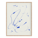 Abstract painting giclee print, 50x70cm