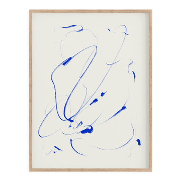 Peinture abstraite giclée, 50x70cm