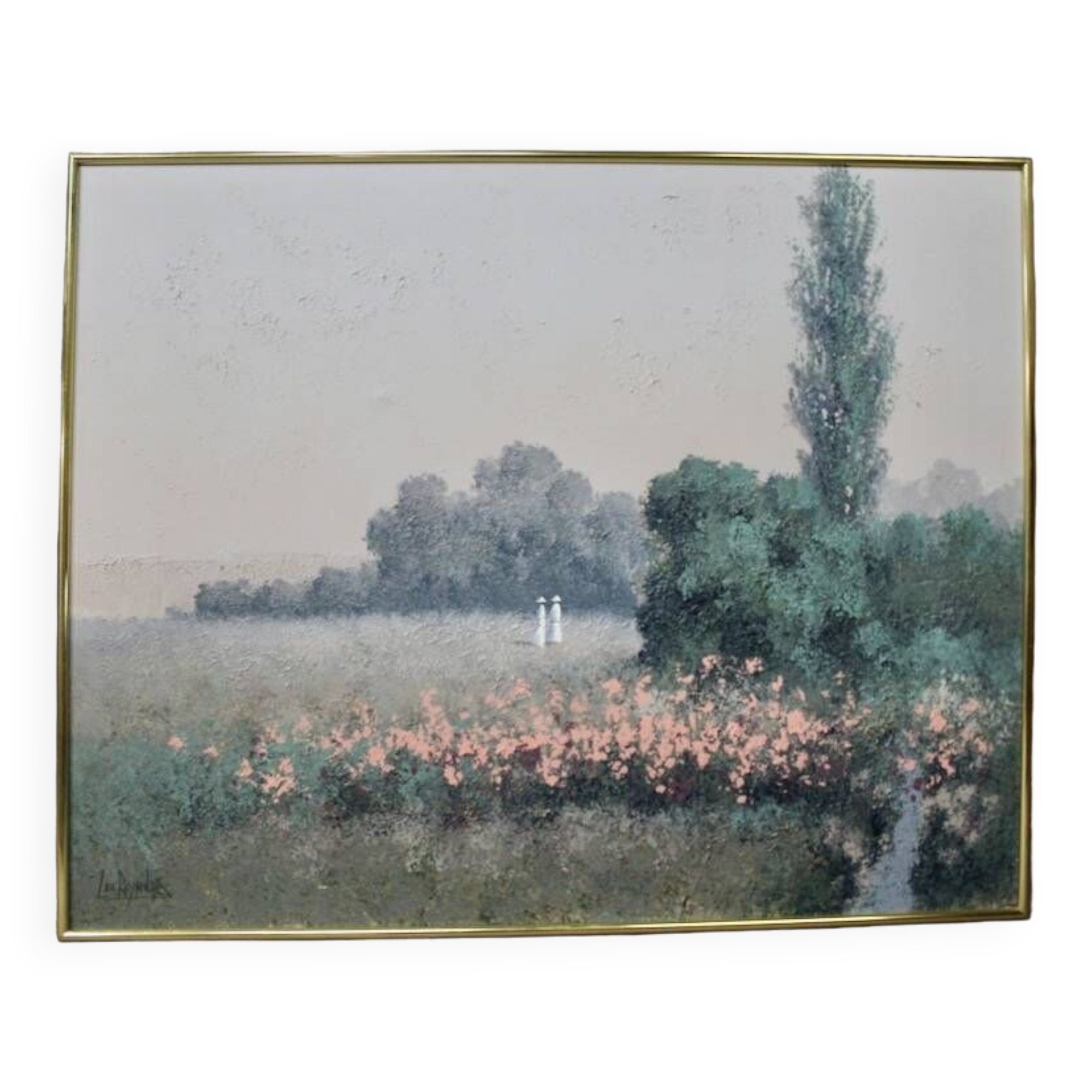 Large Oil On Canvas By Lee Reynolds (1936-2017)