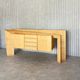Handmade Asymmetrical Sideboard | 1980s