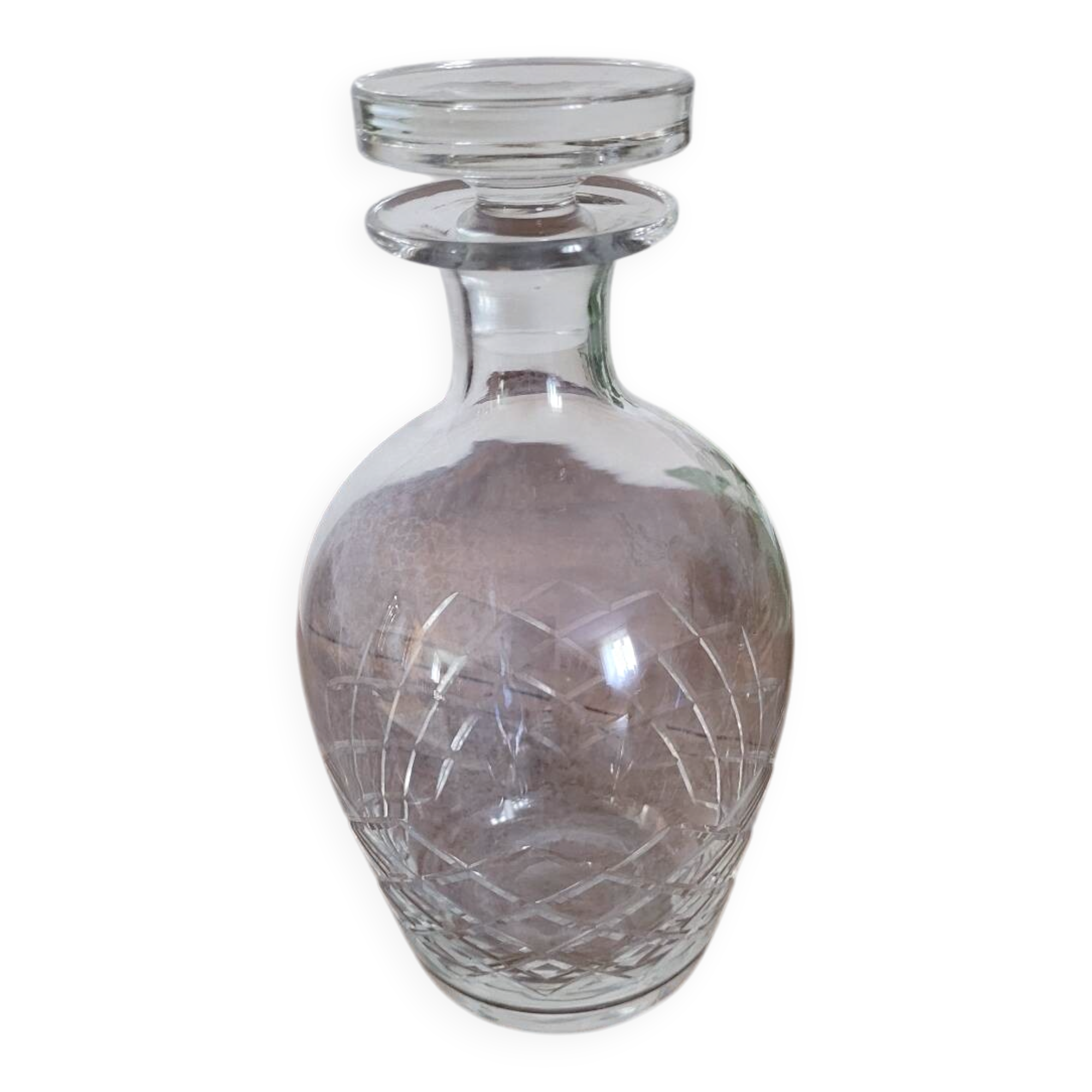 Carafe No. 1 in chiseled crystal