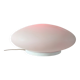 White opaline pebble lamp dlg Joseph André Motte