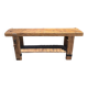Restored old carpenter's workbench – Console / side table in solid wood