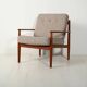 Danish armchair model FD118 by Grete Jalk for France & Søn, 1960s