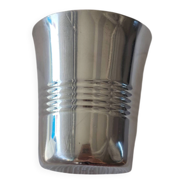 Tumbler / Goblet from the famous house of Christophe in silver-plated metal.