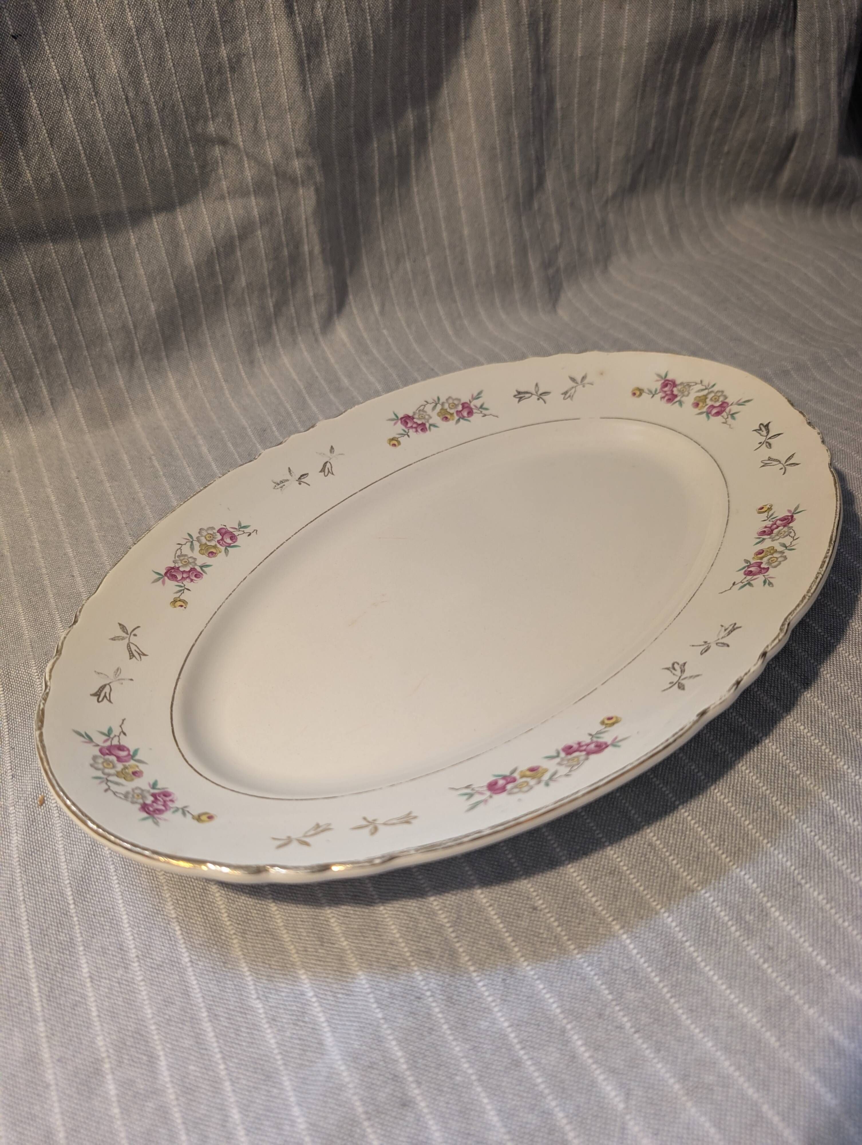 oval serving dish Orchies