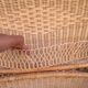Wicker suitcase