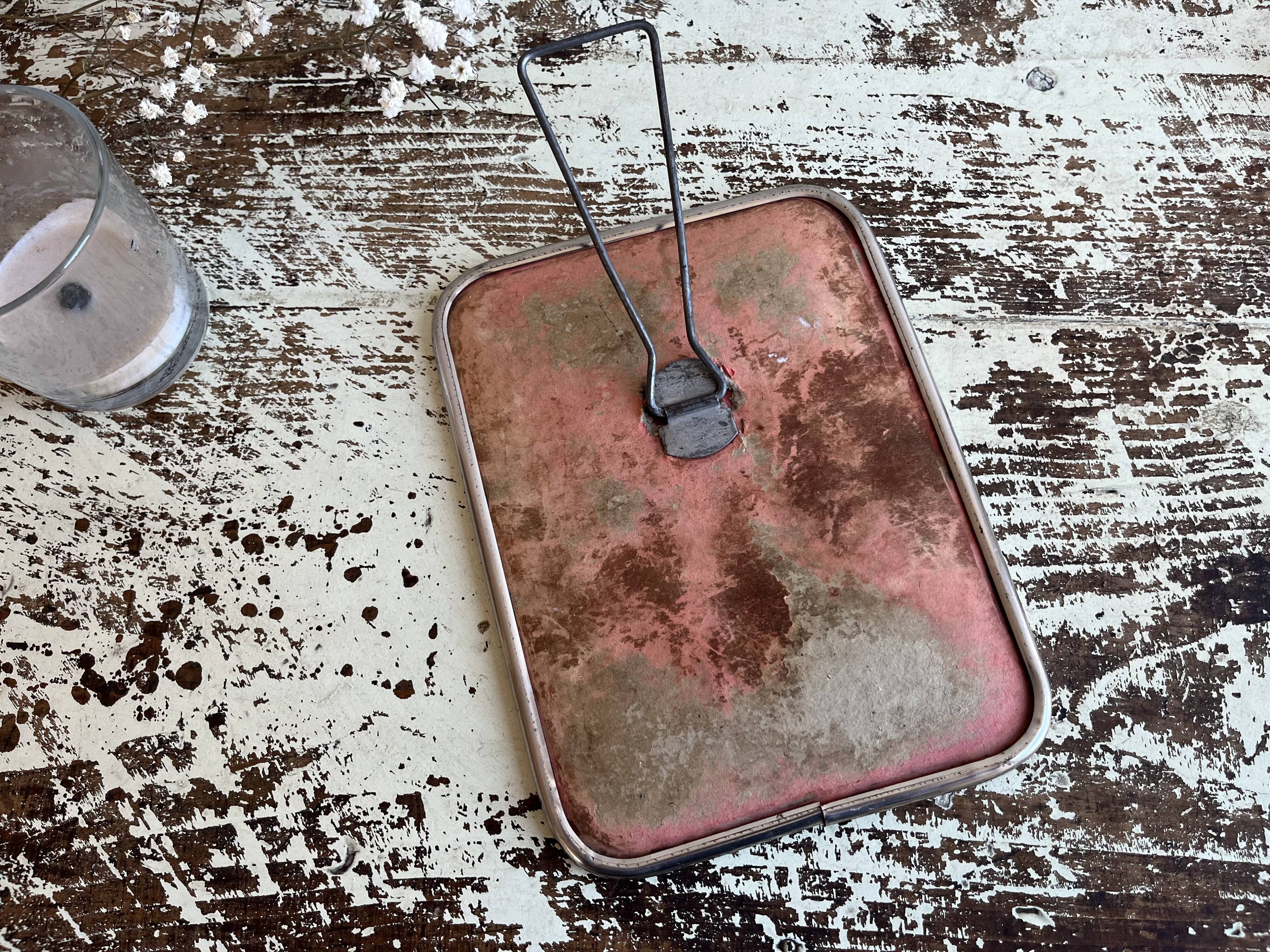 Miroir de barbier 20,5 x15,5 cm