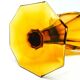 Art Deco vase, crystal, Moser, Czechoslovakia, 1930s