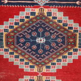 Carpet Persian Hamadaan done hand 81cm x 194cm vintage 1960 s, 1C616