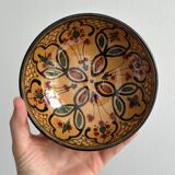 2 bols en céramique marocaine, décor peint main