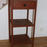 Paire de chevets d’internat métal 1960