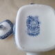 Cafetière verseuse Royal Sphinx Cambridge décor Old England bleu