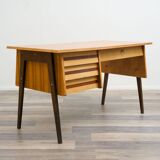 1950s desk with compass base