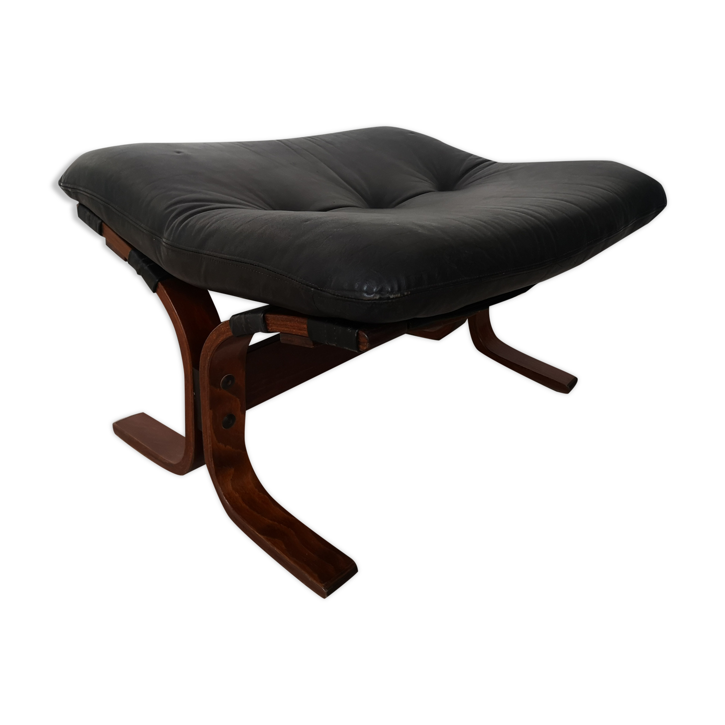 Norwegian Siesta Lounge Chair Ottomane by Ingmar Relling for Rybo