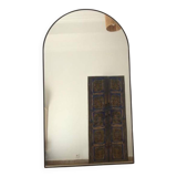 Black arch mirror 180x100 cm