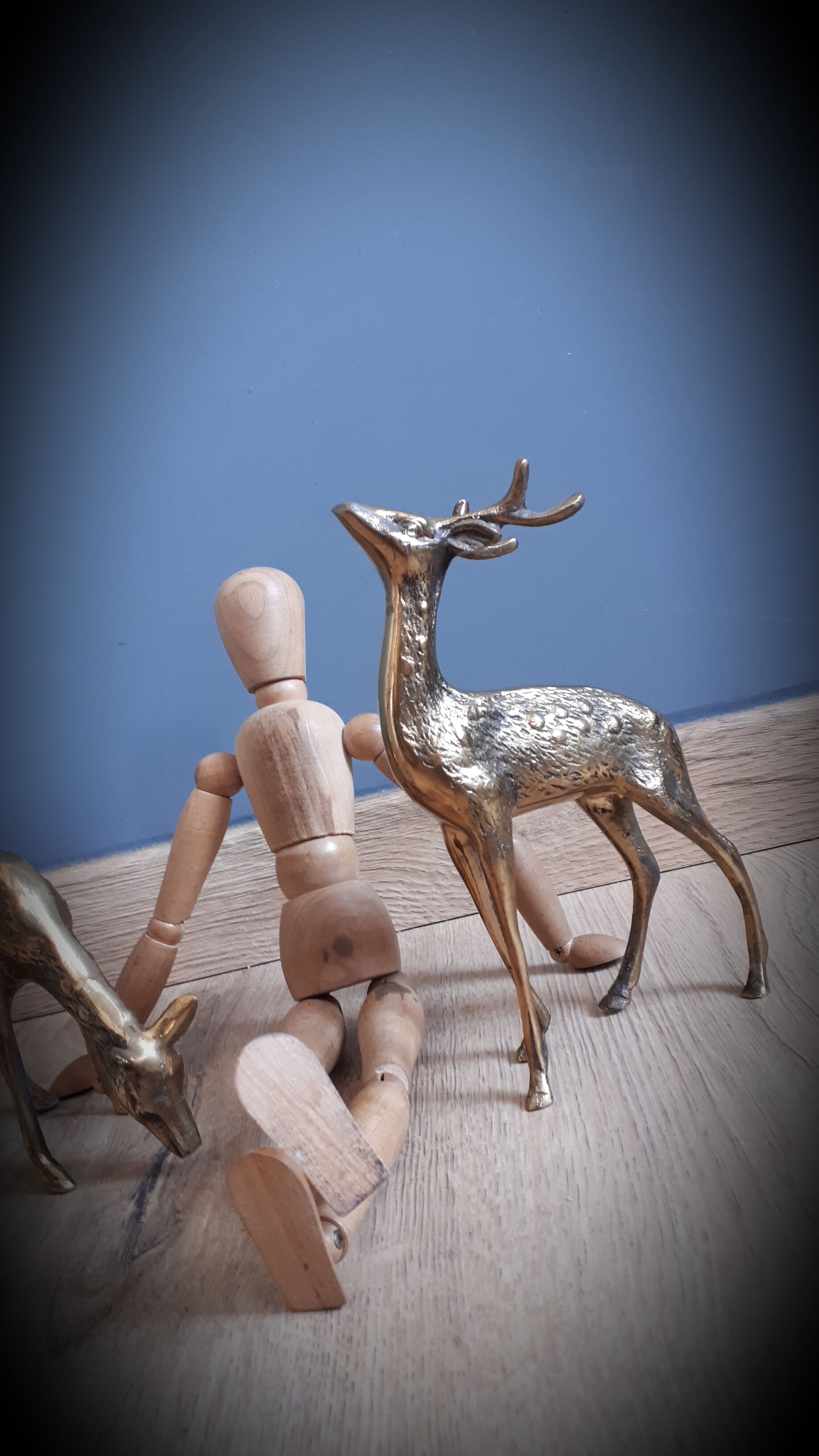 DuO deer and brass doe