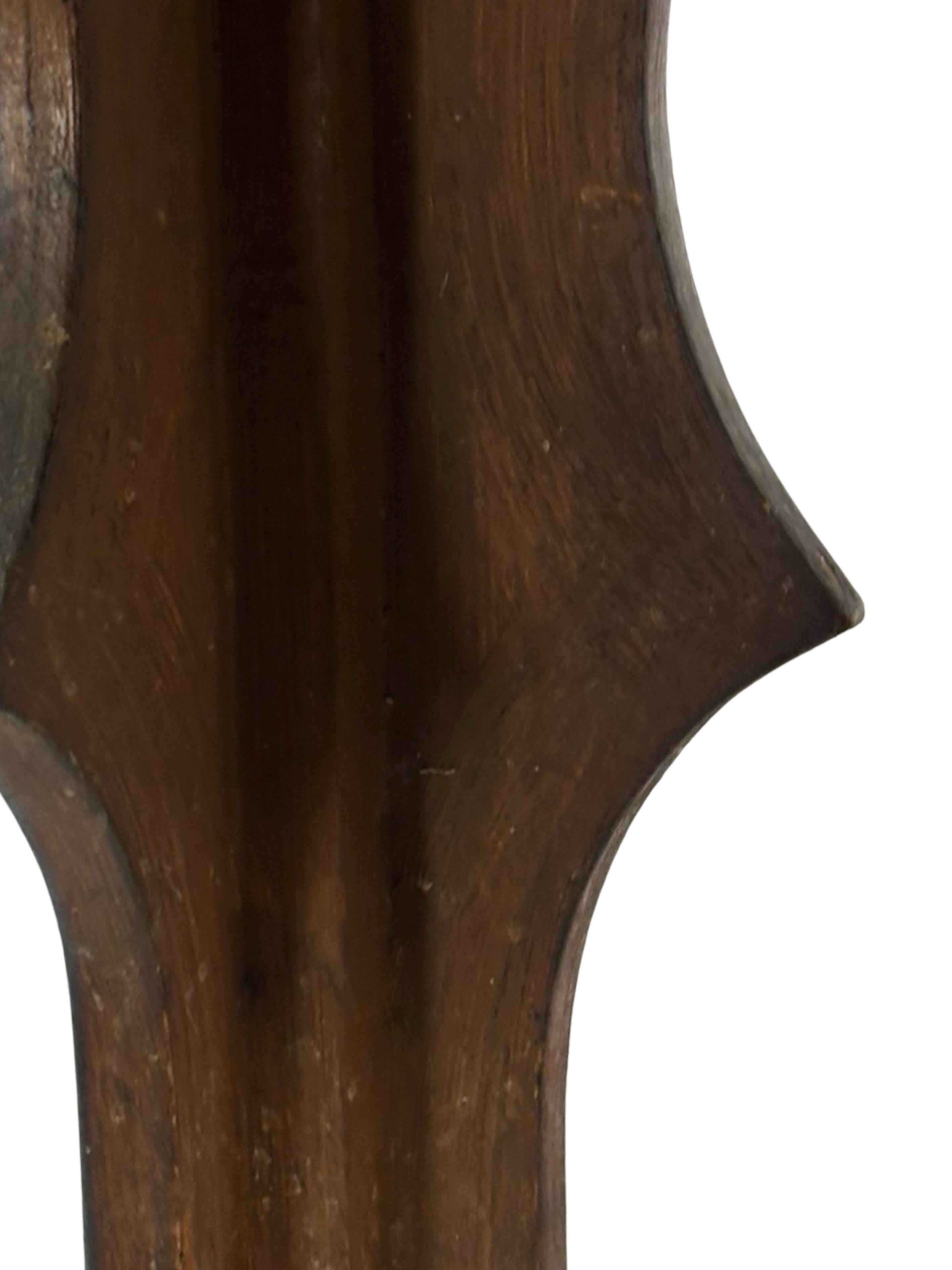 Antique hand-painted Moroccan Moorish Zouak side table