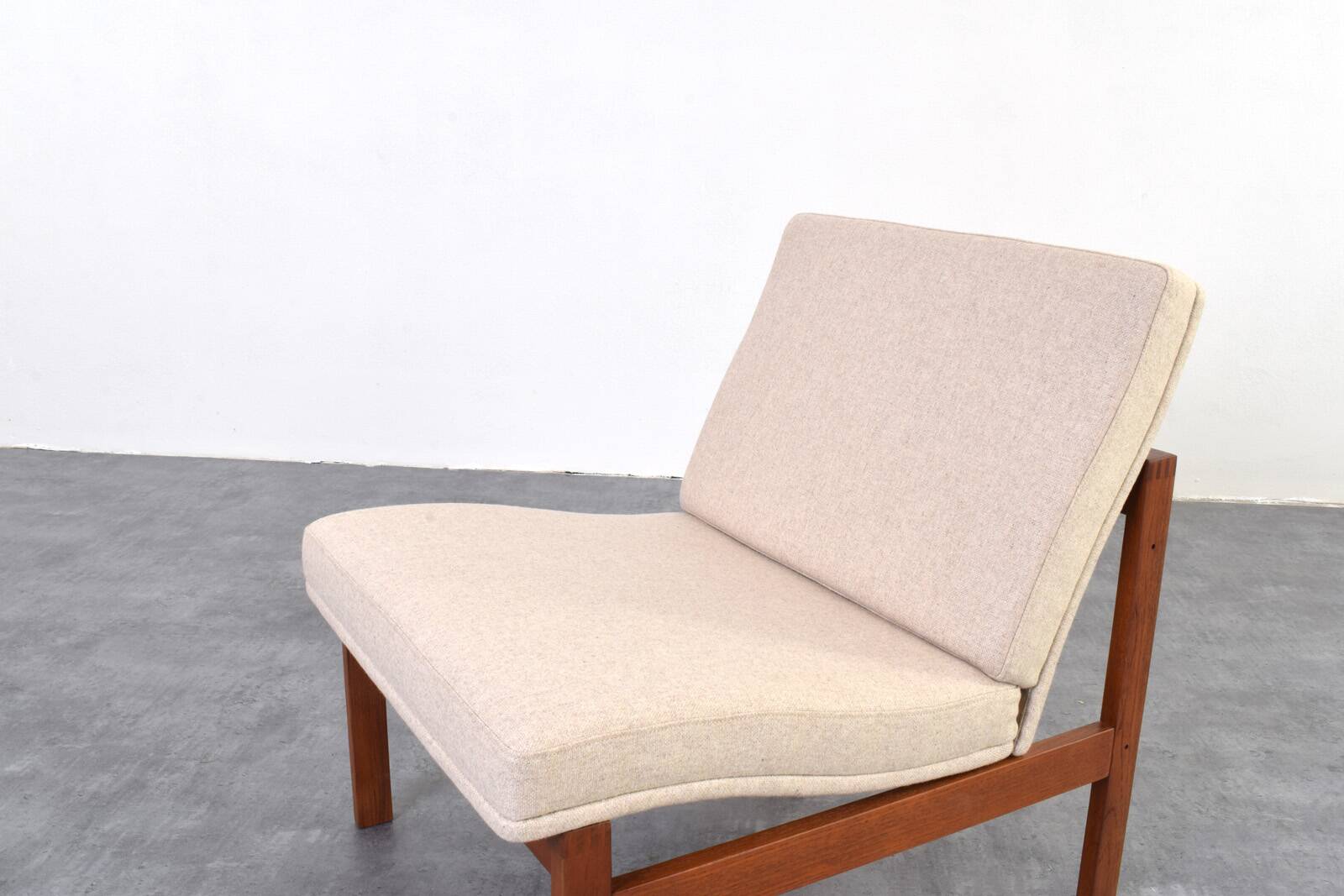 Teak Lounge Chair by Ole Gjerløv-Knudsen & Torben Lind for France & Son