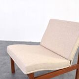 Teak Lounge Chair by Ole Gjerløv-Knudsen & Torben Lind for France & Son