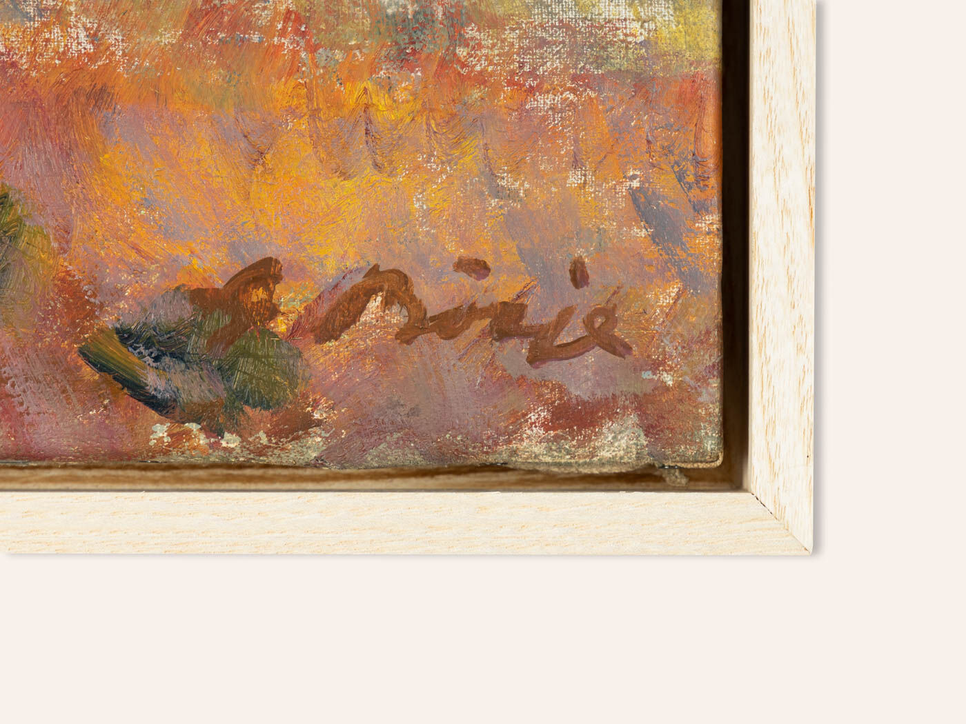 Forest Edge, Oil on Canvas, 44 x 36 cm