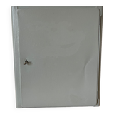 Metal pharmacy cabinet