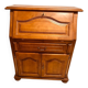 Solid wood secretary desk