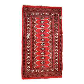 Tapis Vintage Lahore Pakistanais, Années 1960, Élégance Authentique