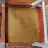 Lot of 4 Chair 1950 luterma painted