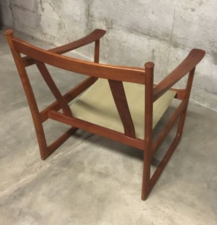 Danish FD130 armchair by Peter Hvidt & Orla Mølgaard-Nielsen for France & Søn, 1960