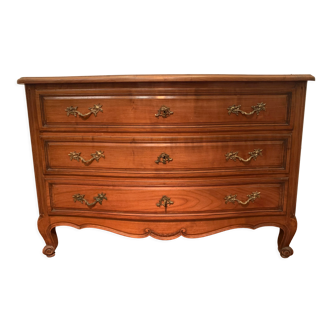 Chest of drawers with curved façade of Provencal style XX century