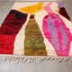 Beni Ourain Berber rug, handwoven, traditional size 140 x 260 cm.
