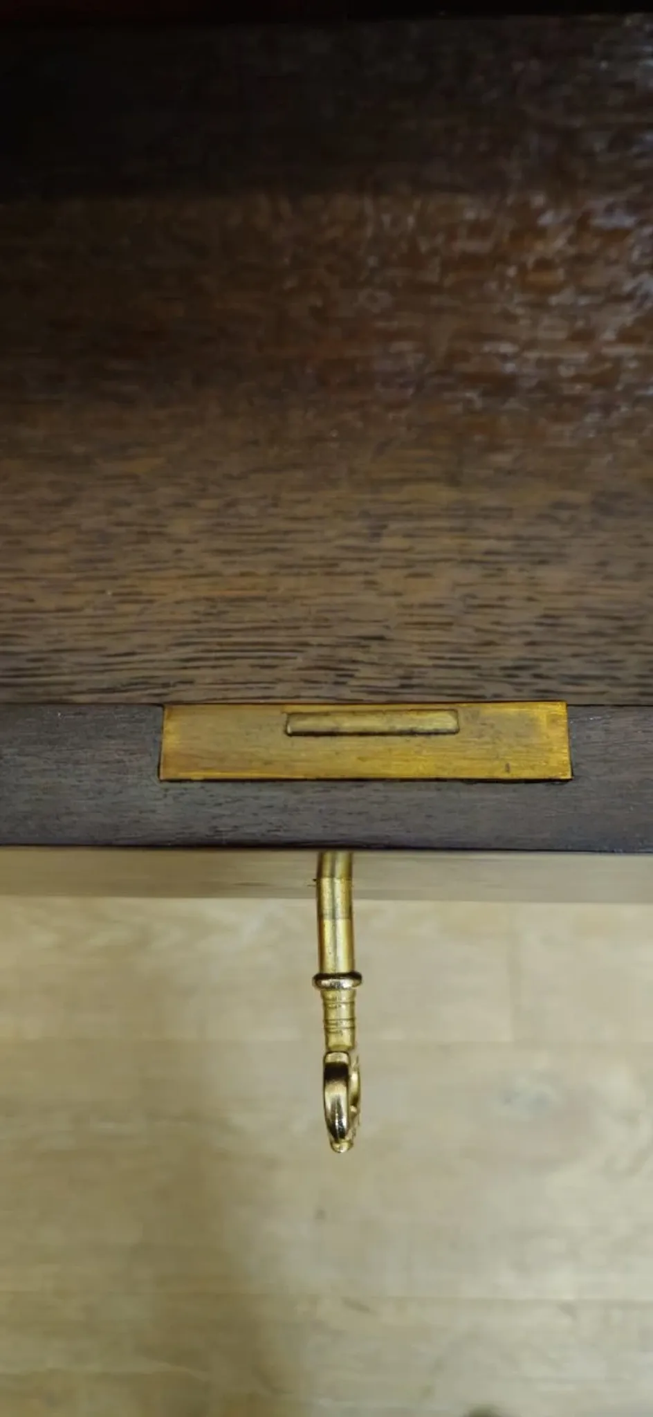 Empire-style console – Mahogany – 1 drawer – 19th century
